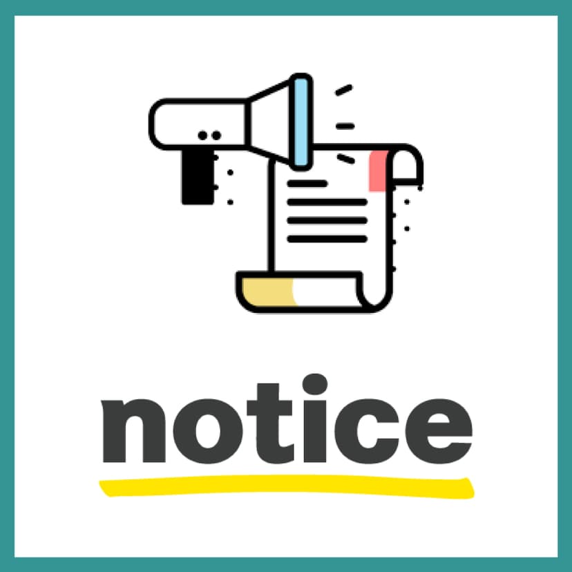 Notice